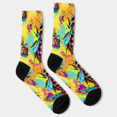 Schattigee Bijen Sokken - Honing Bijen Sokken (Rechts)