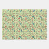 Schattigee bijen, vlinders, bloemen en lieveheersb inpakpapier vel (Voorkant 3)