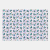 Schattigee bijen, vlinders, bloemen en lieveheersb inpakpapier vel (Voorkant 2)