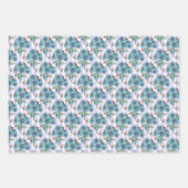 Schattigee bijen, vlinders, bloemen en lieveheersb inpakpapier vel (Voorkant)