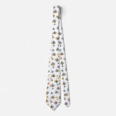 Schattigee Bijen Wildbloemen & Bloemen Stropdas (Voorkant)