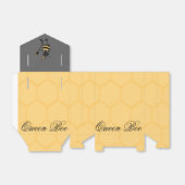 SCHATTIGEE BIJENKONINGIN MET HONINGRAATTENT GUNSTB BEDANKDOOSJES (Uitgevouwen)