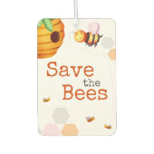 Schattigee bijenkorf luchtverfrisser (Voorkant)