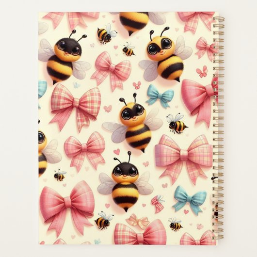 Schattigee bijenplanners planner (Achterkant)