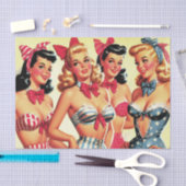 Schattigee  Bikini Pin-ups Tissuepapier (Craft)