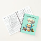 Schattigee Bird Chef Lovers Recept Notitieboek (Binnen)