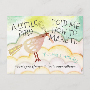 Schattigee Bird Whisk Koken Recept Kaart