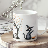 Schattigee Black Cats Halloween Party Koffiemok