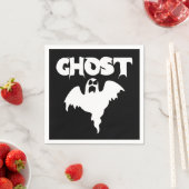 Schattigee Black Ghost Halloween Servet (Insitu)