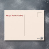 Schattigee Black Horse and Hearts Valentijnsdag Feestdagenkaart