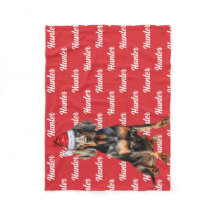 Schattigee Black Tan Coonhound Dog Kerstvakantie