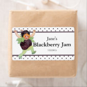 Schattigee Blackberry Jam Etiket (Insitu)
