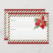 Schattigee blanco recept Kaart (Voorkant / Achterkant)