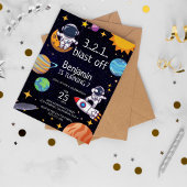 Schattigee Blast Off Space Thema Elke leeftijd Ver Kaart