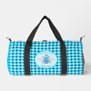 Schattigee Blauwe Baby Boy Bee Custom Luiertas Plunjezak