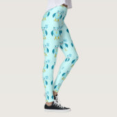 Schattigee Blauwe Baby Boy Uil Leggings (Rechts)