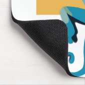 Schattigee Blauwe Gecko Reptielliefhebbers Muismat (Hoek)