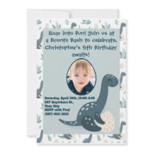 Schattigee Blauwe Groene Dinosaurus Aangepaste Fot