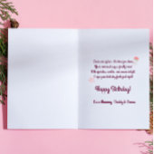 Schattigee Blauwe & Roze Zeemeermin Verjaardag Kaa Kaart