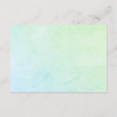 Schattigee blauwe walvis oceaan Boeken voor Baby s Informatiekaartje (Achterkant)