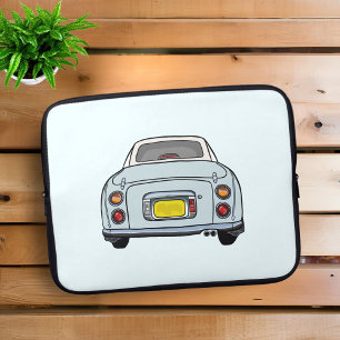 Schattigee Bleke Aqua Figaro Figarations Laptophoe Laptop Sleeve