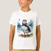 Schattigee bloembever t-shirt (Voorkant)