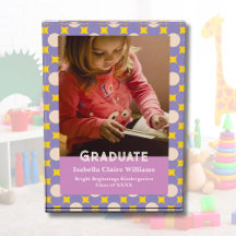 Schattigee Bloemen Afstuderen Gifts voor Kleutersc