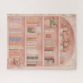 Schattigee bloemen boek liefhebber puzzel (Horizontaal)