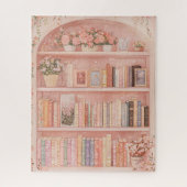 Schattigee bloemen boek liefhebber puzzel legpuzzel (Verticaal)