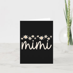Schattigee Bloemen Daisy Mimi Moederdag Oma Pregna Kaart