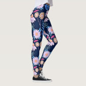 SCHATTIGEE bloemen in de hardheid! Leggings (Rechts)