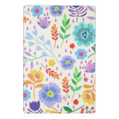 Schattigee Bloemen Mini Klembord (Achterkant)