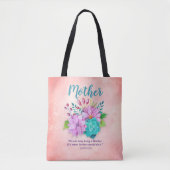 Schattigee Bloemen MOEDERS Tote Bag (Voorkant)