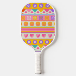 Schattigee Bloemen Pickleball Paddle