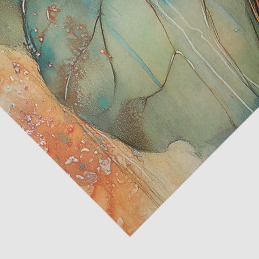 SCHATTIGEE BLOEMEN SPROOKJE MEISJE DECOUPAGE TISSUEPAPIER (Detail)