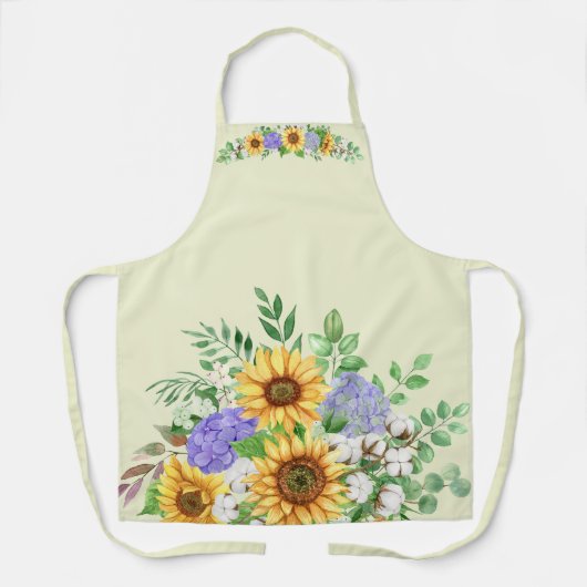 Schattigee Bloemen Vrouwen Medium All Over Print S Schort (Voorkant)