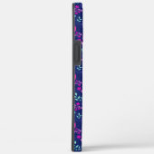 Schattigee bloemenpatroon achtergrond Case-Mate iPhone case (Achterkant / Rechts)