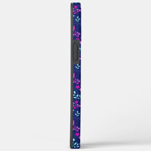 Schattigee bloemenpatroon achtergrond Case-Mate iPhone case (Achterkant / Rechts)
