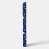 Schattigee bloemenpatroon achtergrond Case-Mate iPhone case (Achterkant / Links)