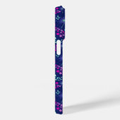 Schattigee bloemenpatroon achtergrond Case-Mate iPhone case (Achterkant / Rechts)
