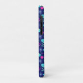 Schattigee bloemenpatroon achtergrond Case-Mate iPhone case (Achterkant/links)