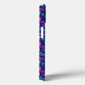Schattigee bloemenpatroon achtergrond Case-Mate iPhone case (Achterkant / Rechts)