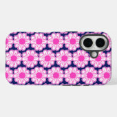 Schattigee bloemenpatroon achtergrond Case-Mate iPhone case (Achterkant (horizontaal))