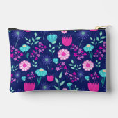 Schattigee bloemenpatroon achtergrond etui (Achterkant)