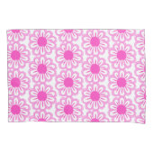 Schattigee bloemenpatroon achtergrond kussensloop (Voorkant-Links)