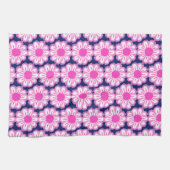 Schattigee bloemenpatroon achtergrond theedoek (Horizontaal)