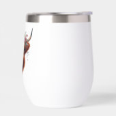 Schattigee, bloemenrijke / voorjaar Highland koe (Links)