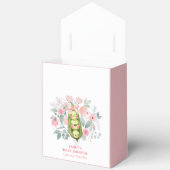 Schattigee bloementuin Sweet Pea in Pod Baby showe Bedankdoosjes (Open)