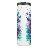 Schattigee bloemenverpleegster thermosbeker (Achterkant)