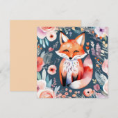 Schattigee bloemenvos (Voorkant / Achterkant)